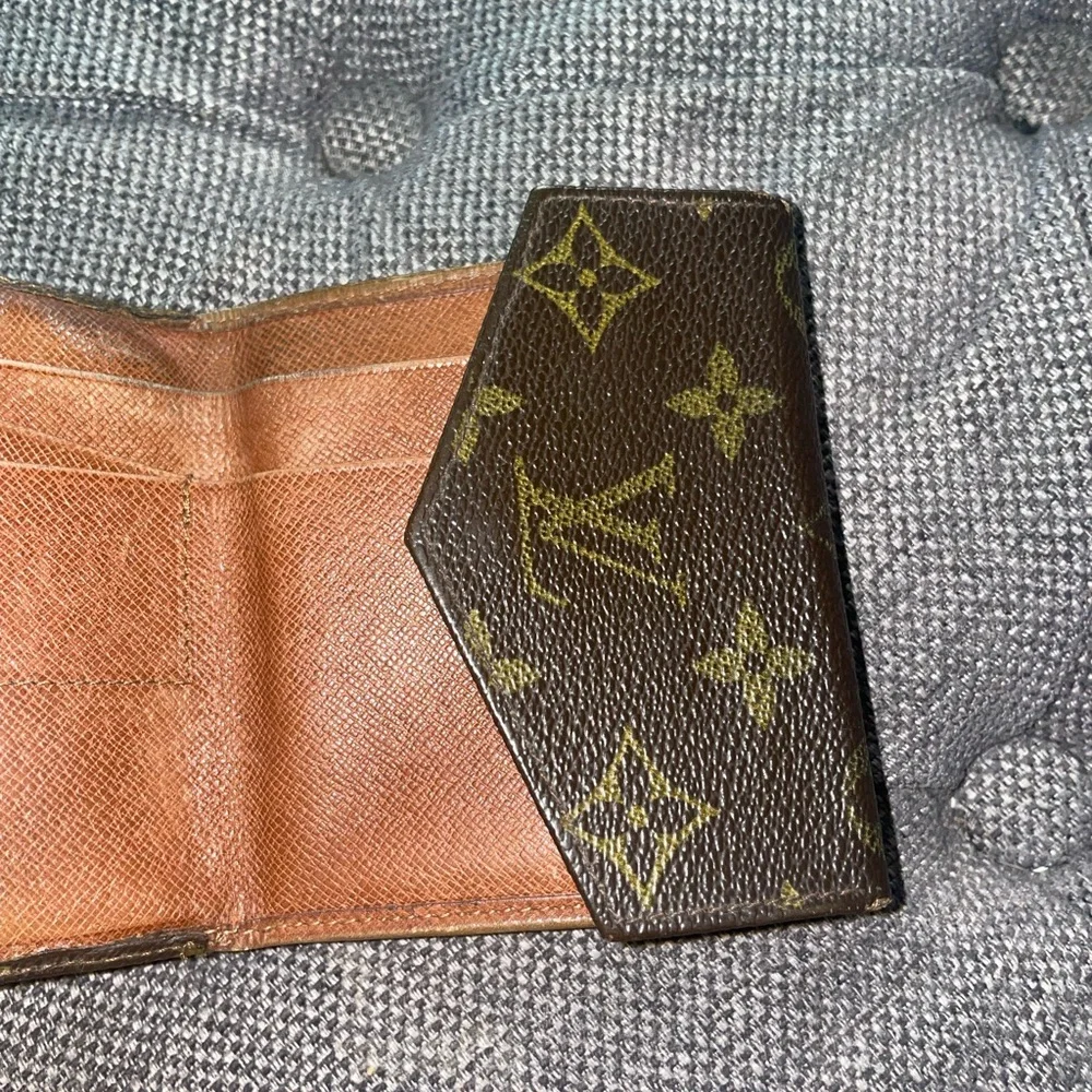 Vintage Louis Vuitton Trifold Monogram Wallet Authentic